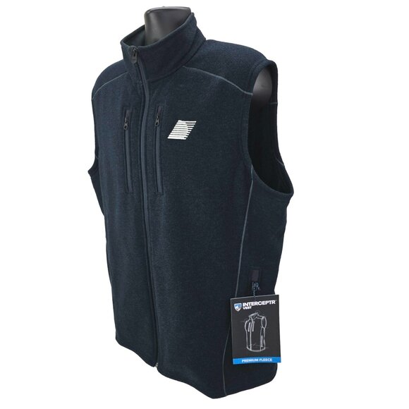 Kuhl Interceptr Vest Mens XXL Blue Fleece Lined Full Zip Hiking Pockets 2XL NEW - Picture 3 of 12